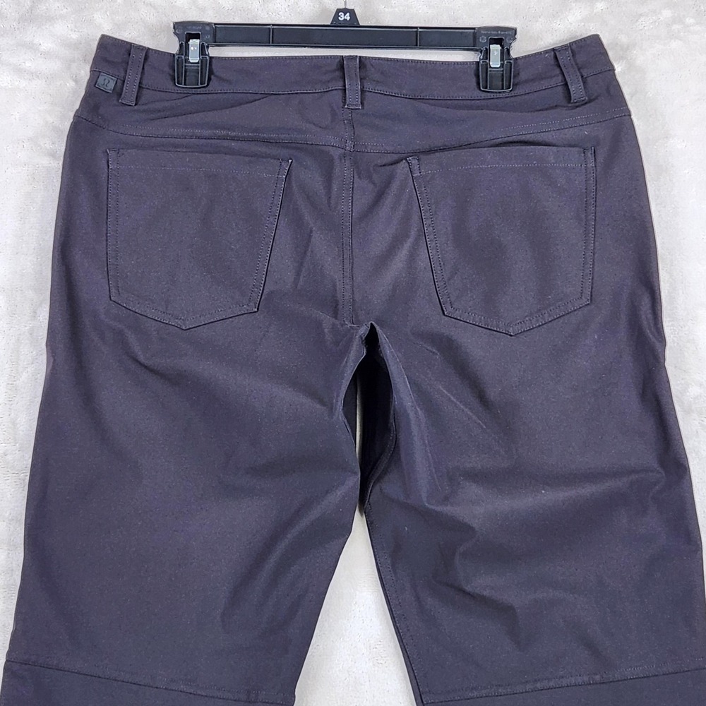 Lululemon Pants Mens 34x34 Gray 5 Pocket Stretch LM5426 Tech Chino Casual - Picture 4 of 13
